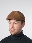 Кепка STETSON арт. 6617503 TEXAS LAMBSFUR (коричневый)